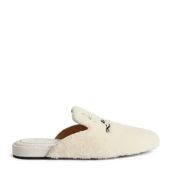 Christian Louboutin Navy Coolito Slippers WH43 Loafers