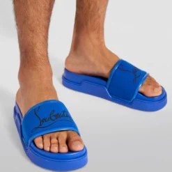 Christian Louboutin Navy Pool Slides U696 Flip Flops 11 Christian Louboutin Navy Pool Slides U696 Flip Flops -Christian Louboutin Online Shop christian louboutin navy pool slides 16724704 32818031 1000