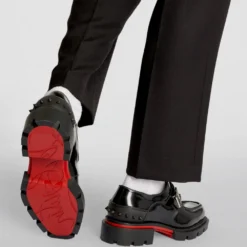 Christian Louboutin Our Georges Leather Brogues BK01 Smart Shoes -Christian Louboutin Online Shop christian louboutin our georges leather brogues 17766686 37521217 1000