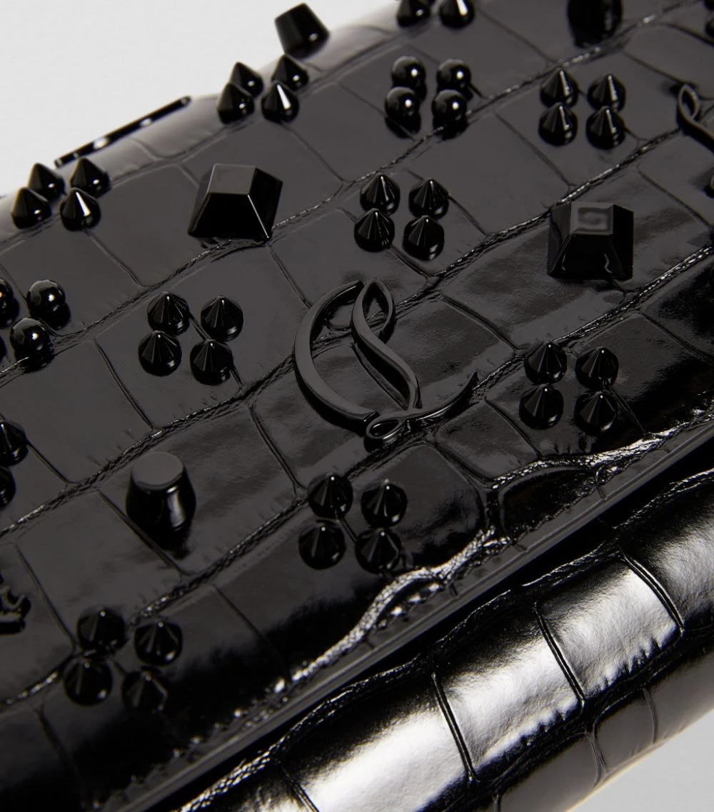 Christian Louboutin Paloma Embellished Patent Leather Clutch Bag CM53 Top Handle Bags 8 Christian Louboutin Paloma Embellished Patent Leather Clutch Bag CM53 Top Handle Bags - Image 8