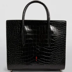 Christian Louboutin Paloma Embellished Patent Leather Tote Bag CM53 Top Handle Bags -Christian Louboutin Online Shop christian louboutin paloma embellished patent leather tote bag 17509605 37326186 1000