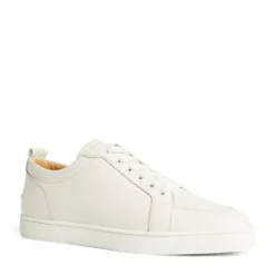 Christian Louboutin Rantulow Leather Sneakers WHA8 Low-Top Sneakers