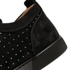 Christian Louboutin Rantulow Plume Leather Sneakers BK01 Low-Top Sneakers -Christian Louboutin Online Shop christian louboutin rantulow plume leather sneakers 16969860 33769239 1000