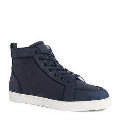 Christian Louboutin Rantus Orlato Flat Leather Sneakers BL4G High-Top Sneakers -Christian Louboutin Online Shop christian louboutin rantus orlato flat leather sneakers 17362019 35733693 1000