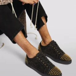 Christian Louboutin Seavaste 2 Plume Suede Sneakers H509 Low-Top Sneakers -Christian Louboutin Online Shop christian louboutin seavaste 2 plume suede sneakers 16873508 33437893 1000