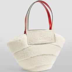 Christian Louboutin Shearling Loubishore Tote Bag W421 Tote Bags -Christian Louboutin Online Shop christian louboutin shearling loubishore tote bag 17643212 36981516 1000