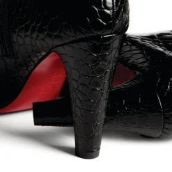 Christian Louboutin Slimini Leather Ankle Boots 85 BK01 -Christian Louboutin Online Shop christian louboutin slimini leather ankle boots 85 17286976 35319484 1000