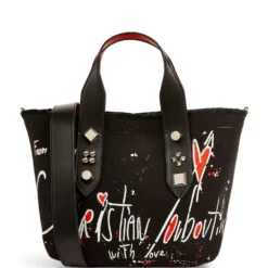 Christian Louboutin Small Canvas Frangibus Tote Bag B537 Tote Bags