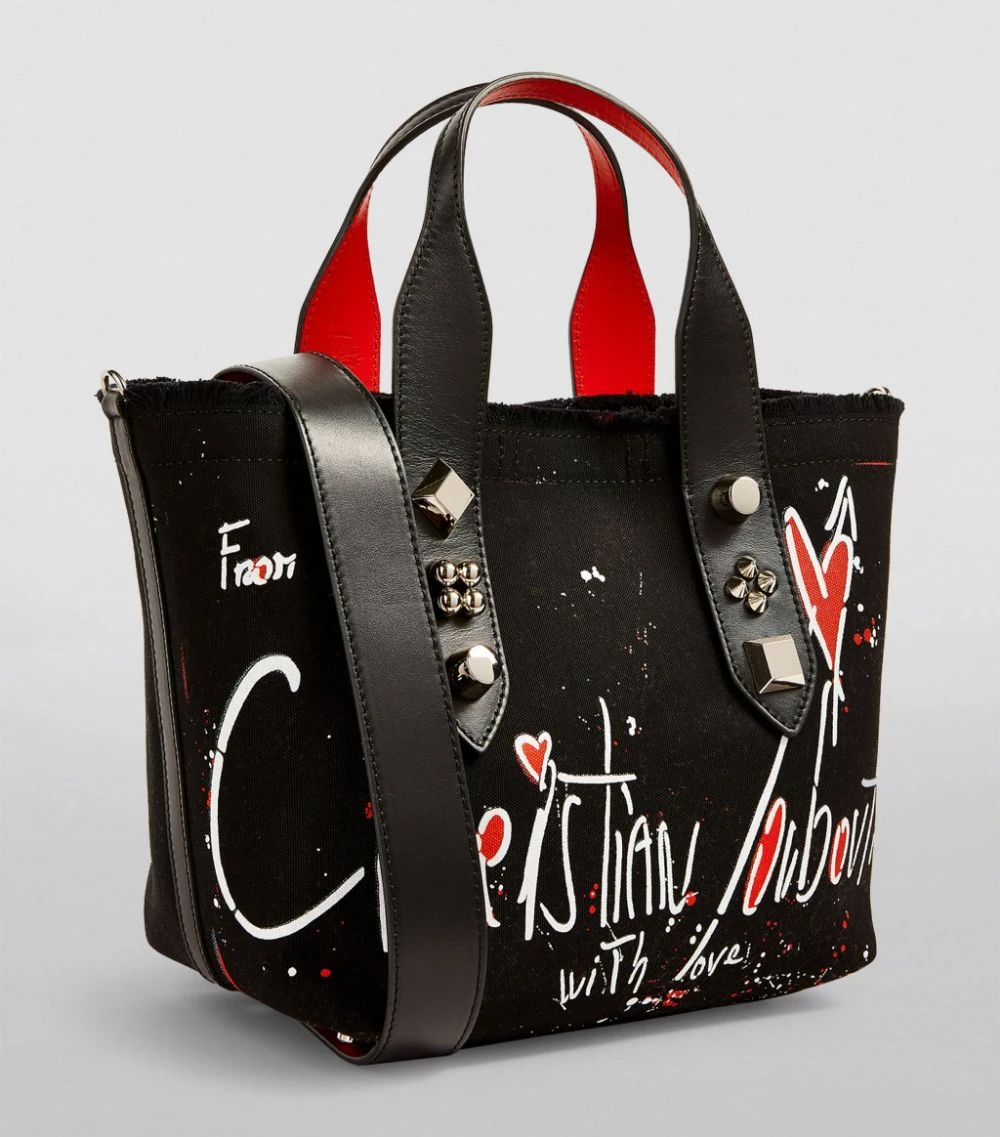 Christian Louboutin Small Canvas Frangibus Tote Bag B537 Tote Bags 3 Christian Louboutin Small Canvas Frangibus Tote Bag B537 Tote Bags - Image 3