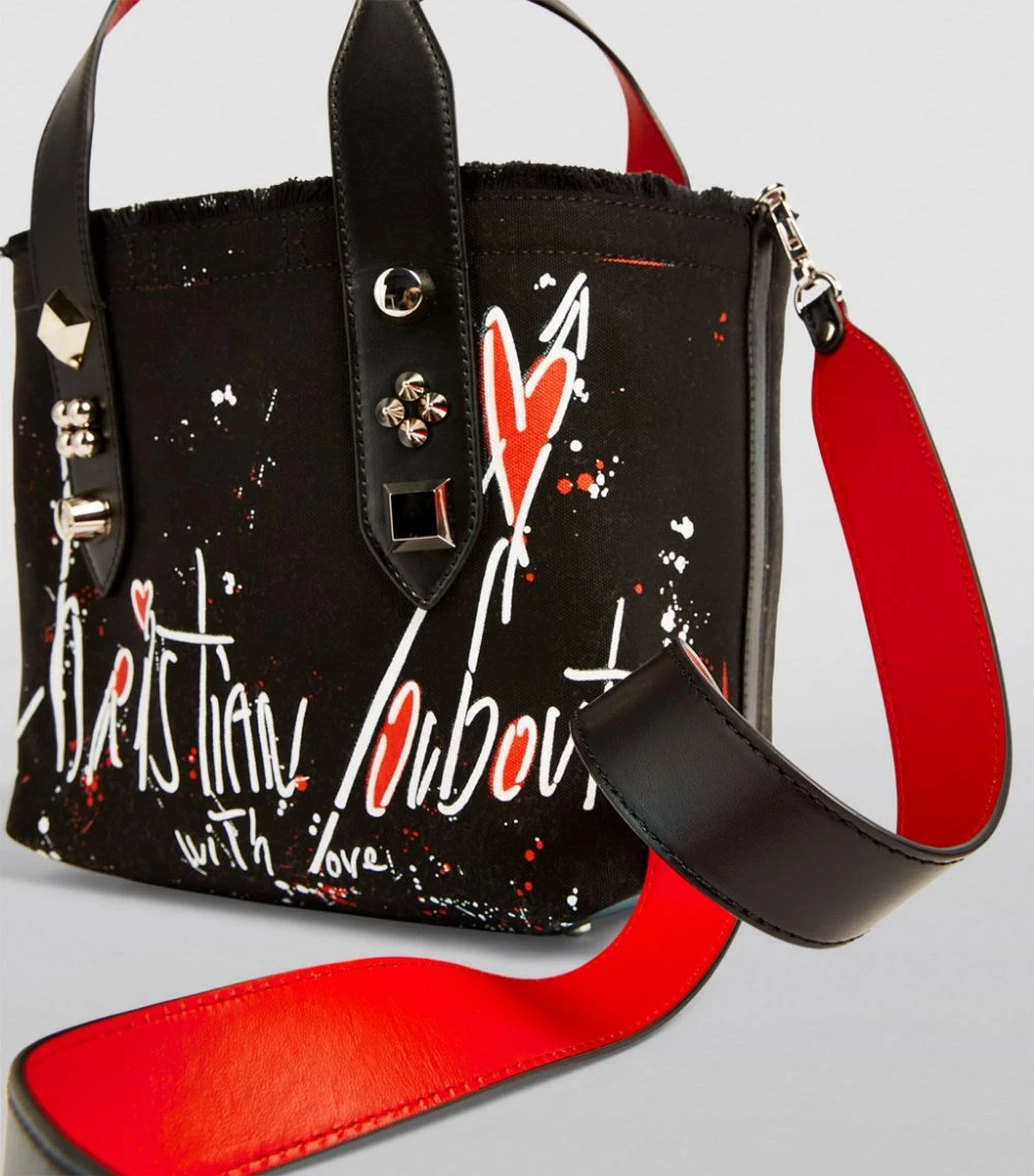 Christian Louboutin Small Canvas Frangibus Tote Bag B537 Tote Bags 9 Christian Louboutin Small Canvas Frangibus Tote Bag B537 Tote Bags - Image 9