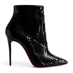 Christian Louboutin So Kate Leather Ankle Boots 100 B439