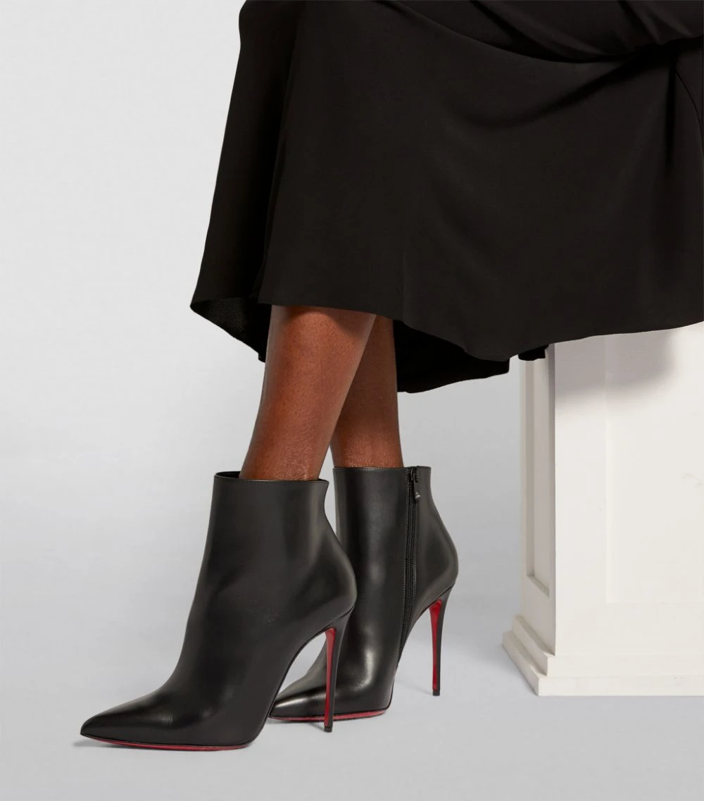 Christian Louboutin So Kate Leather Boots 100 BK01 Ankle Boots 8 Christian Louboutin So Kate Leather Boots 100 BK01 Ankle Boots - Image 8