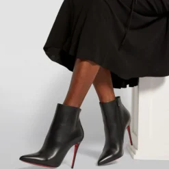 Christian Louboutin So Kate Leather Boots 100 BK01 Ankle Boots 21 Christian Louboutin So Kate Leather Boots 100 BK01 Ankle Boots -Christian Louboutin Online Shop christian louboutin so kate leather boots 100 16703662 37486344 1000