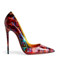 Christian Louboutin So Kate Patent Leather Discolaser Pumps 120 J903 Courts