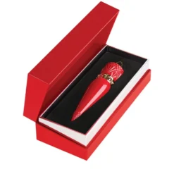 Christian Louboutin SooooO…Glow Refillable Lipstick Case RED Lipsticks
