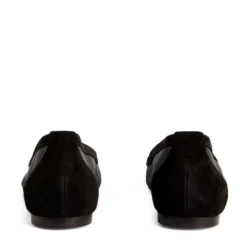 Christian Louboutin Suede Mesh-Panel Galativi Flats CM47 Ballet Flats -Christian Louboutin Online Shop christian louboutin suede mesh panel galativi flats 16662340 32474774 1000