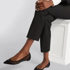 Christian Louboutin Suede Mesh-Panel Galativi Flats CM47 Ballet Flats -Christian Louboutin Online Shop christian louboutin suede mesh panel galativi flats 16662340 32475421 1000