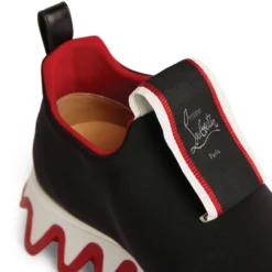 Christian Louboutin Tiketa Run Flat Sneakers BK01 Low-Top Sneakers -Christian Louboutin Online Shop christian louboutin tiketa run flat sneakers 17088500 34217558 1000
