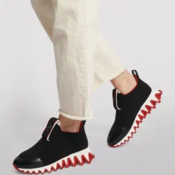 Christian Louboutin Tiketa Run Flat Sneakers BK01 Low-Top Sneakers -Christian Louboutin Online Shop christian louboutin tiketa run flat sneakers 17088500 34217562 1000