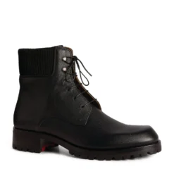 Christian Louboutin Trapman Leather Boots BL1U Lace Up Boots -Christian Louboutin Online Shop christian louboutin trapman leather boots 17436982 36014648 1000