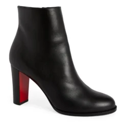 Christian Louboutin Turela Leather Ankle Boots 85 BK01