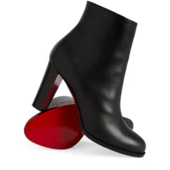 Christian Louboutin Turela Leather Ankle Boots 85 BK01 -Christian Louboutin Online Shop christian louboutin turela leather ankle boots 85 16964809 37629076 1000