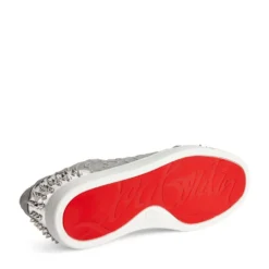 Christian Louboutin Veira Studded Sneakers SV20 Low-Top Sneakers -Christian Louboutin Online Shop christian louboutin veira studded sneakers 17763601 37329830 1000