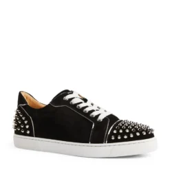 Christian Louboutin Vieira 2 Suede Low-Top Sneakers BK65