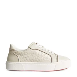 Christian Louboutin Vieirissima Croc-Embossed Leather Sneakers 3127 Low-Top Sneakers