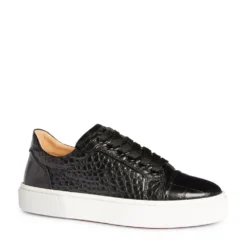 Christian Louboutin Vieirissima Leather Sneakers BK01 Low-Top Sneakers
