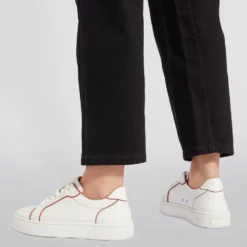 Christian Louboutin Vieirissima Leather Sneakers Q647 Low-Top Sneakers -Christian Louboutin Online Shop christian louboutin vieirissima leather sneakers 16572691 32158347 1000