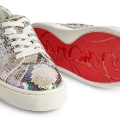 Christian Louboutin Vieirissima Leather Sneakers J478 Low-Top Sneakers -Christian Louboutin Online Shop christian louboutin vieirissima leather sneakers 17762843 37486481 1000