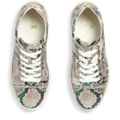 Christian Louboutin Vieirissima Leather Sneakers J478 Low-Top Sneakers -Christian Louboutin Online Shop christian louboutin vieirissima leather sneakers 17762843 37487238 1000